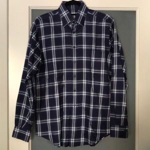 Men’s Burberry Check Button Down